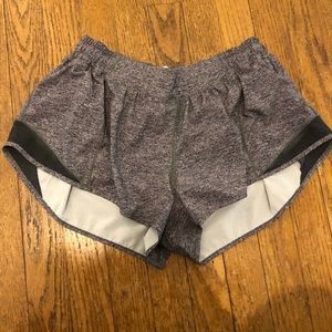 Gray lululemon shorts